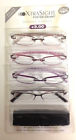 76875 4 Pack Cases Frameless Grant Reading Fashion 3.0 Foster Soft Glasses 3