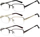 43230-51658 Success Eyewear Reading Glasses Set Of Half Rim 744881476003