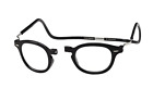 43246-15383 Clic Magnetic Xxl Vintage Oval Reading Glasses In 795780086916