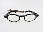 4372 Calabria Bi-color Oval Reading Glasses Black-tortoise 1.50 795780303082