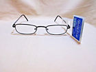 451169 Foster Grant Mens Jacey Rectangle Wire Rim Reading Glasses Choice