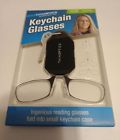 4517 Thinoptics Keychain Reading Glasses Strength Case Black 814493024517