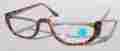 4605 De Vons Optics Vintage 90s Classic Acetate Half Frame Reading Glasses 3.25 Tortoise