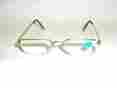 4626 De Vons Optics Vintage 90s Classic Metal Rectangle Reading Glasses 2.75 Gold