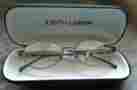 4679 Judith Leiber Juidith White Gold Plated Reading Glasses 2.50 New Japan Readers
