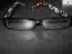 48060 A.j Morgan Reading Glasses Tortoise Shell Sides 1.25 Black Frames Face