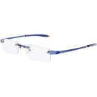 4818 Visualites Womens Forest Navy Rimless Reading Glasses Bhfo