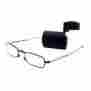48742 Magnivision Foster Grant Gideon 1.50 2.00 2.50 Folding Reading Glasses Black
