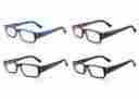 4pk-erc3010 Eye-zoom 4pk Trendy Designer Readers Spring Hinge Reading Glasses