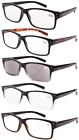 Mix-0.75 5-pack R032-5 Wenzhou Cofly Optical Co Ltd 136030 Eyekepper Spring Hinges Vintage Reading Glasses Men Includes Su