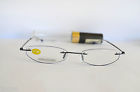 5041114 1.00 Glow Rimless Glasses Reading Sapphire Insight Edge