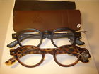 5055130085392 Montana 2 Pair Auth Vintage Round Reading Glasses Readers Black Tortoise 2.50