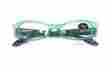 53532-grn 53532 Aj Morgan Readers Reading Glasses Eyeglasses Curious Green Leopard Eyewear