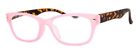 54284-pk Aj Morgan Readers Reading Glasses Pink Eyewear Frosty New