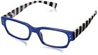 575100 575200 Peepers Womens Hey Sailor Rectangular Readers Blue Stripe