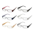 5934r-0010 Fashion Readers Pairs Reading Glasses Women New Metal Acrylic Clear
