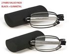 6-28-133-gunblack-250 Soolala Metal Aolly Frame Folding Magnifying Compact Reading 6486748565423