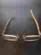 60022-0007080-brg Reading Glasses Borghese Pre-owned Black Pink Frame 2.75
