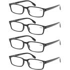 602720075575 Reading Glasses Pack Spring Hinge Comfort Readers Plastic