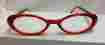 605r Icu Eyewear Eyeware Designer Reading Glasses Eyeglasses 2.25 Red Frames