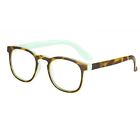 676757055015 Heart Eyewear Malibu Tortoiseshell Mint Accent Reading Glasses