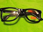 686317136191 Bourghese Borghese Reading Glasses 1.75 Black Wayfarer Square Plastic 23