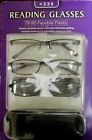 Tr-90 686317346736 Icon Eyewear Reading Glasses Flexible Plastic Pack With