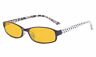 689849800004 Eyekepper Blue Light Blocking Glasses Polka Dot Pattern