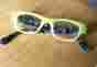 69036 A.j Morgan Reading Glasses 1.0 Green And Brown Tortoise Euc Cute