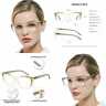 6941437901017 Reading Glasses For Women Eyeglasses Reader Fe Gold