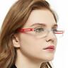 6956217991676 Occi Chiari Rectangular Reading Glasses Rimless Men Women