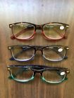 7045 Yogo Vision Reading Glasses Set Of Readers Tortoise Multi Color