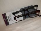 708862711767 Optx Pair Black Brown Square Frame Reading Glasses