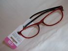 708862778821 Optx Red Opaque Frame Reading Glasses Cheaters