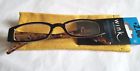 71034604wc Icu Eyewear Reading Glasses Black And Brown Plastic 078041275961