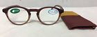 73440105 Icu Eyewear Eco Round Wood Patterned Temples Womens 078041056331