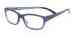 737-00 Reading Buckle 2.50 Up Glasses Black Bobs Eye Metal