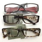 739042002580 Georgio Caponi Womens Reading Glasses Lot Gem Studded