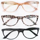 7426882105436 Fourever Funky Peach Black Animal Print Reading Glasses