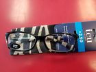 74857706t Icu Eyewear Reading Glasses Black And Tan Case 078041132547