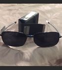 750177 Foster Grant Sun Readers Black Metal Foldable Sunglasses With Case