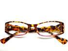 75113-000702-brg Borghese Reading Glasses Very Pretty Tortoise Red Frames