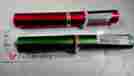 75816 75716 Mini Peepers Reading Glasses 2 Pair In Metal Tube Case 2.50 Red Green W Crystals