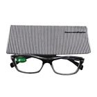 76190003 Icu Reading Glasses Black And White Stripe 078041163497
