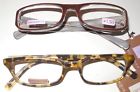 79.98 Louise Matt Magnivision 2 Pair 1.50 Optique Handcrafted Reading Glasses Retails