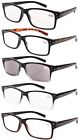 795400502727 Eyekepper Spring Hinges Vintage Reading Glasses Men Includes