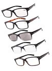 797142548964 Eyekepper Spring Hinges Vintage Reading Glasses Men Includes