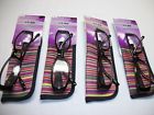 80937 Easy Readers Pair Womens Reading Glasses Multi Color Stripes On