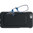814493020458 Thinoptics Reading Glasses Iphone Or Case Blue Frames