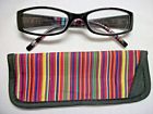 81543-4 Foster Grant Reading Glasses Rainbow Colors Spring Hinge Closeout
